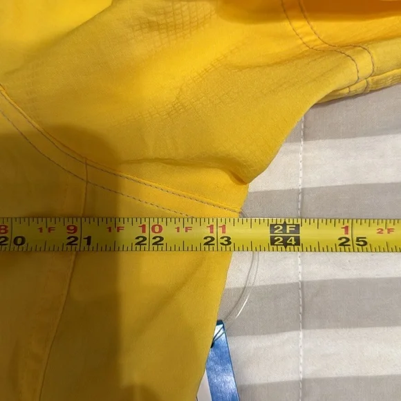 Columbia WOMENS XL Yellow Long Sleeve Shirt:  BRAND NEW - Picture 8 of 8